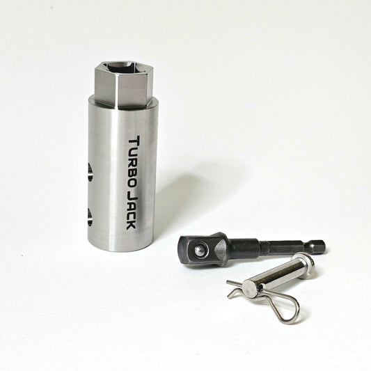 Turbo Jack drill adapter